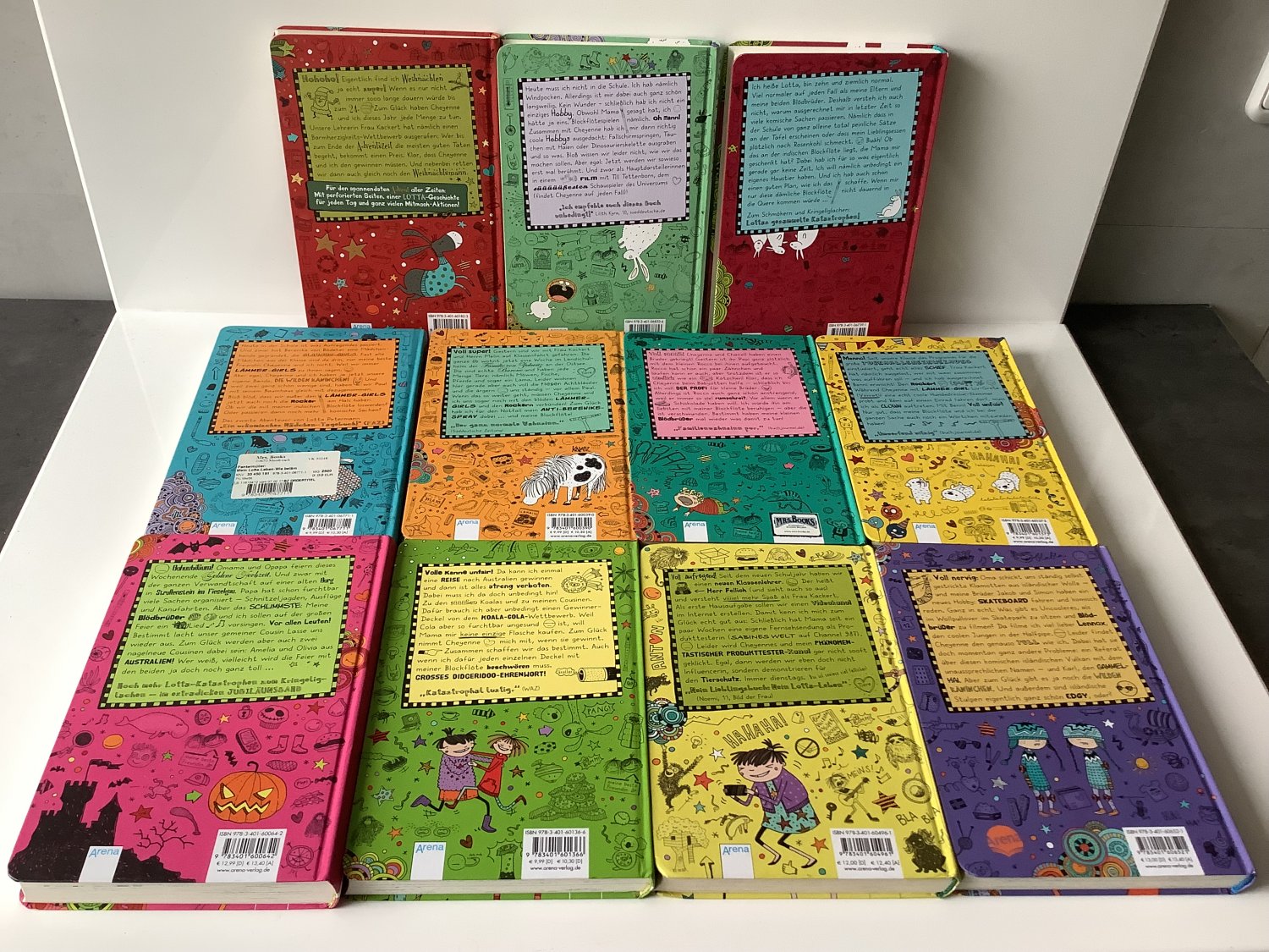 10 Bände Mein Lotta-Leben im Set bitte lesen“ (Pantermüller, Alice